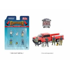 AD76482MJ - 1/64 FIREFIGHTERS NO.2 FIGURE SET