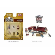 AD76485 - 1/64 WESTERN STYLE FIGURE SET