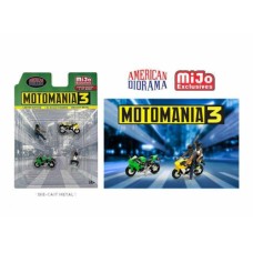 AD76499MJ - 1/64 MOTO MANIA NO.3 FIGURE SET, VARIOUS