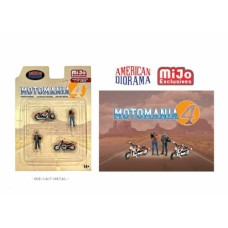 AD76504 - 1/64 MOTOMANIA NO.4 FIGURE SET, VARIOUS