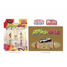 AD76505 - 1/64 HIP HOP GIRLS FIGURE SET, VARIOUS
