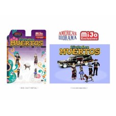 AD76509 - 1/64 DIA DE LOS MUERTOS FIGURE SET, VARIOUS
