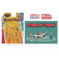AD76510 - 1/64 COSPLAY OTAKU ANIME FIGURE SET