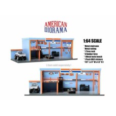 AD76531 - 1/64 GULF GARAGE DIORAMA