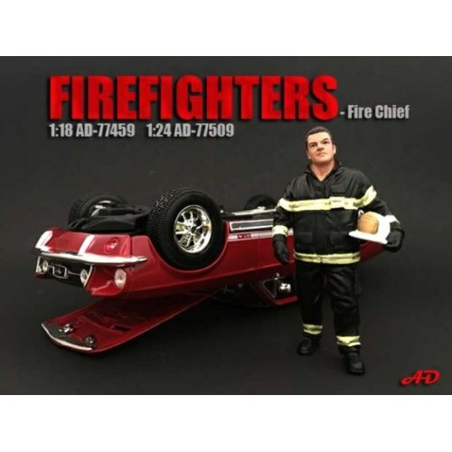AD77459 - 1/18 FIRE FIGHTER FIGURE I FIRE CHIEF