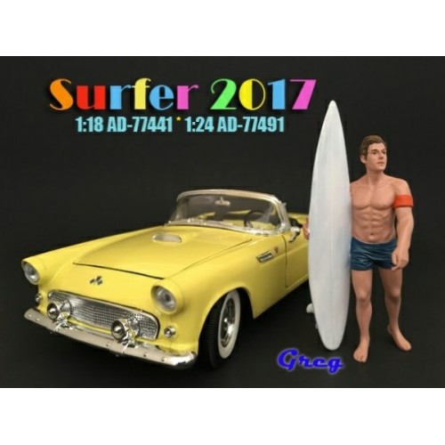 AD77491 - 1/24 SURFER GREG