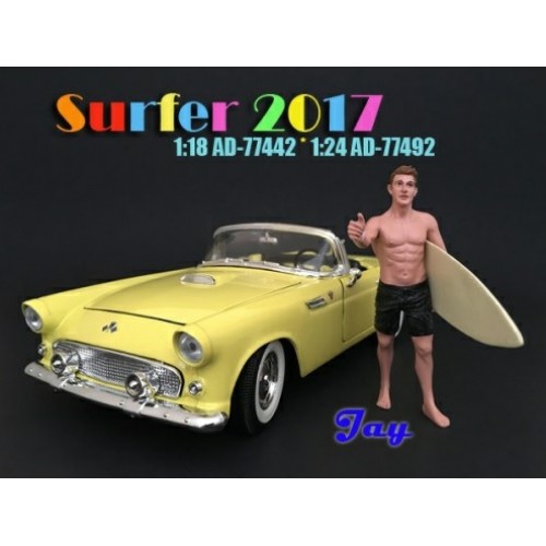 AD77492 - 1/24 SURFER JAY
