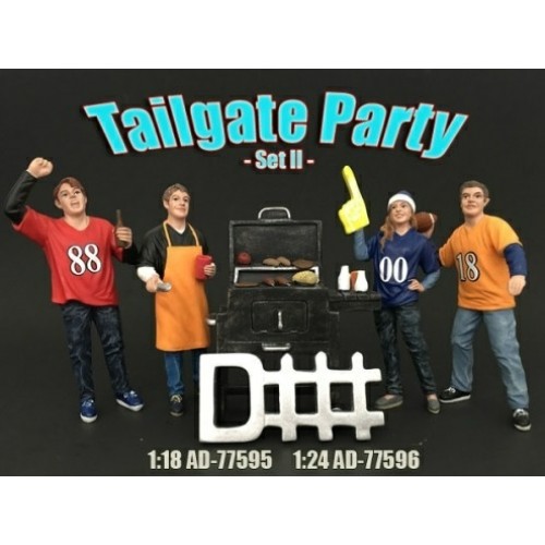 AD77596 - 1/24 TAILGATE PARTY SET II