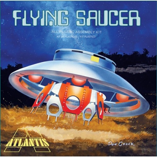 AMCA256 - 1/72 THE FLYING SAUCER UFO (PLASTIC KIT)