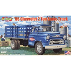 AMCH1401 - 1/48 1955 CHEVY STAKE TRUCK (PLASTIC KIT)