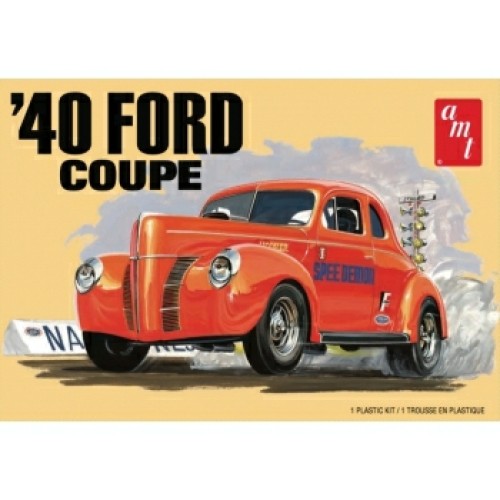 AMT1141 - 1/25 1940 FORD COUPE (PLASTIC KIT)