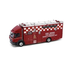 ATC64579 - 1/76 TINY CITY 186 MERCEDES ATEGO FIRE SERVICES (MOBILE COMMAND UNIT)