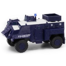 ATC65053 - 1/72 TINY CITY 04 DIECAST MODEL CAR SAXON ARMOURED VEHICLE PTU NO.95 HONG KONG POLICE