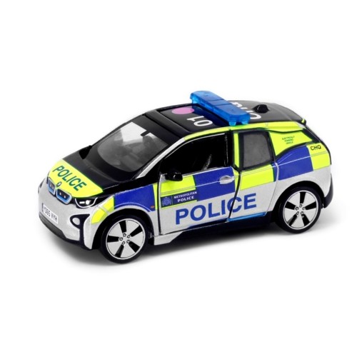 ATCUK64004 - 1/64 TINY CITY - BMW I3 UK LONDON POLICE PATROL CAR