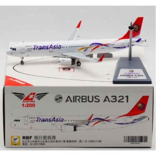 AV2ALB2TNA321 - 1/200 TRANSASIA AIRWAYS A321 B-22612