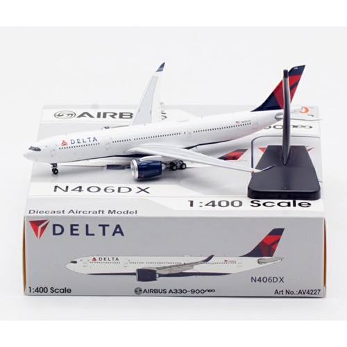 AV4227 - 1/400 N406DX DELTA AIR LINES AIRBUS A330-941 DETACHABLE GEAR AV4227 - 1/400 N406DX DELTA AIR LINES AIRBUS A330-941 DETACHABLE GEAR