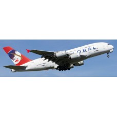 AV4285 - 1/400 9H-GLOBL GLOBAL AIRLINES AIRBUS A380-841 DETACHABLE GEAR