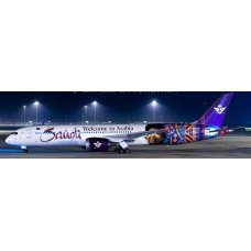 AV4424 - 1/400 HZ-ARF SAUDIA BOEING 787-9 DREAMLINER WELCOME TO ARABIA DETACHABLE GEAR