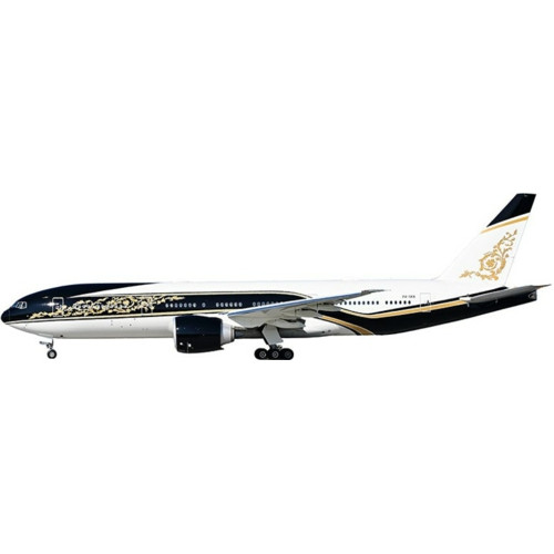 AV4496 - 1/400 P4-SKN EQUATORIAL GUINEA GOVERNMENT BOEING 777-2FBLR DETACHABLE GEAR