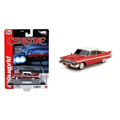AWSS6401 - 1/64 1958 PLYMOUTH FURY - CHRISTINE RED