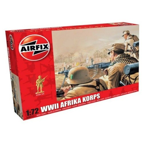 AX00711 - 1/72 WWII AFRIKA CORPS (PLASTIC KIT)