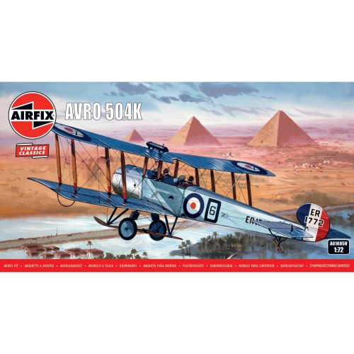 AX01085V - 1/72 AVRO 504K (PLASTIC KIT)