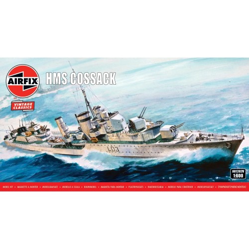 AX01202V - 1/600 HMS COSSACK (PLASTIC KIT)