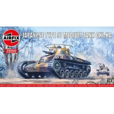 AX01319V - 1/76 TYPE 97 CHI HA JAPANESE TANK (PLASTIC KIT)