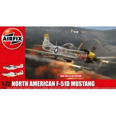AX02047A - 1/72 NORTH AMERICAN F-51D MUSTANG (PLASTIC KIT)