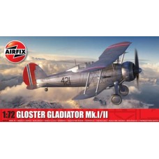 AX02052B - 1/72 GLOSTER GLADIATOR MK.I/MK.II (PLASTIC KIT)