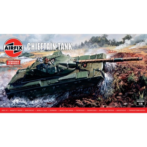 AX02305V - 1/76 CHIEFTAIN TANK (PLASTIC KIT)
