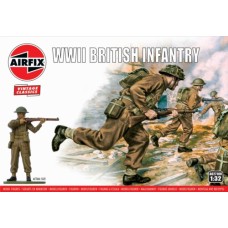 AX02718V - 1/32 WWII BRITISH INFANTRY (PLASTIC KIT)