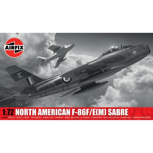 AX03083A - 1/72 NORTH AMERICAN F-86F/E(M) SABRE (PLASTIC KIT)