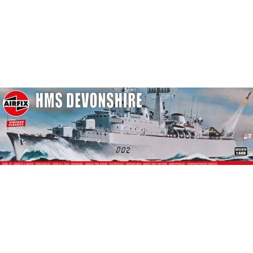 AX03202V - 1/600 HMS DEVONSHIRE (PLASTIC KIT)