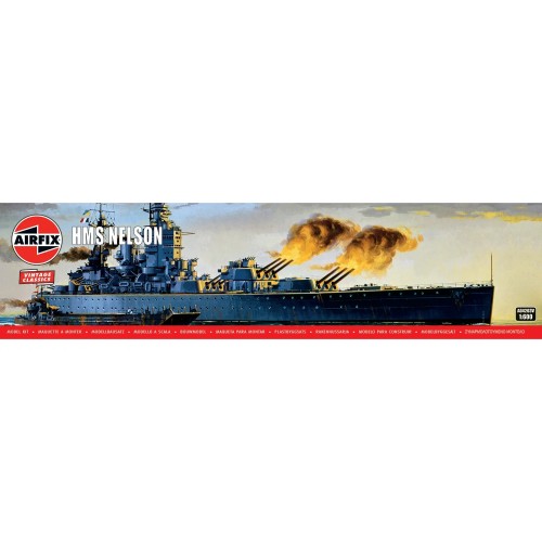 AX04203V - 1/600 HMS NELSON (PLASTIC KIT)