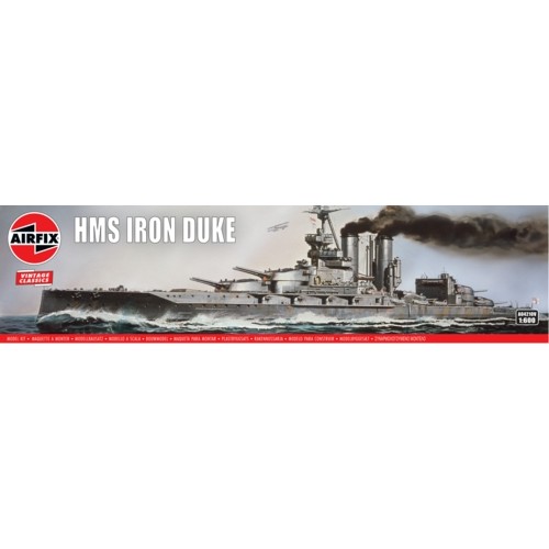 AX04210V - 1/600 HMS IRON DUKE (PLASTIC KIT)