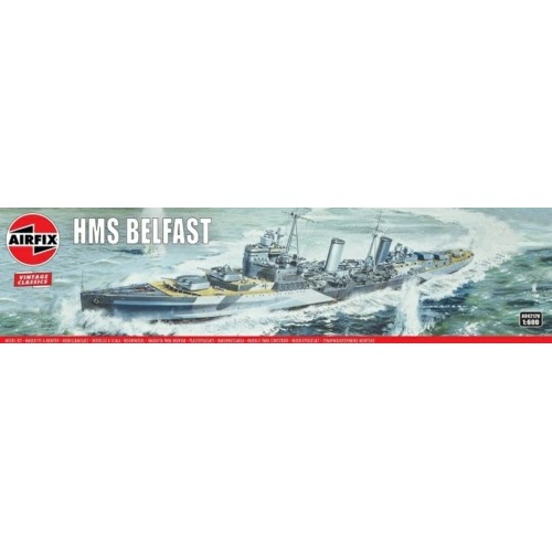 AX04212V - 1/600 HMS BELFAST (PLASTIC KIT)