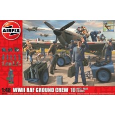 AX04702 - 1/48 WWII RAF GROUND CREW (PLASTIC KIT)