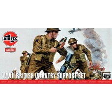 AX04710V - 1/32 BRITISH INFANTRY SUPPORT SET (PLASTIC KIT)