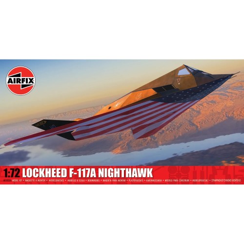 AX05033A - 1/72 LOCKHEED F-117A NIGHTHAWK (PLASTIC KIT)