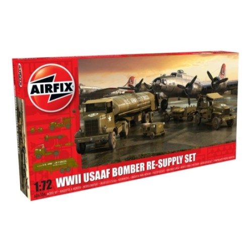 AX06304 - 1/72 USAAF 8TH AIRFORCE BOMBER RESUPPLY SET (PLASTIC KIT)