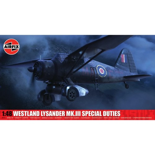 AX07117 - 1/48 WESTLAND LYSANDER MK.III SPECIAL DUTIES (PLASTIC KIT)