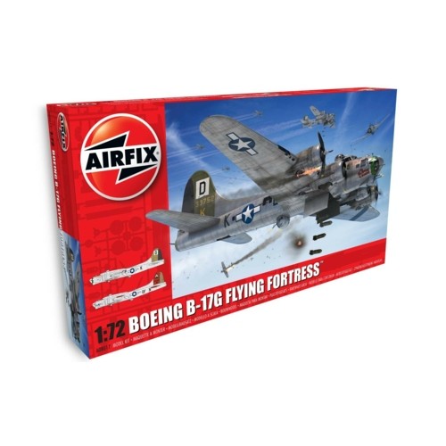 AX08017A - 1/72 BOEING B17G FLYING FORTRESS - NEW SCHEMES (PLASTIC KIT)