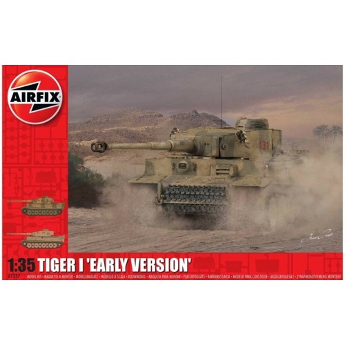 AX1357 - 1/35 TIGER 1 EARLY PRODUCTION VERSION (PLASTIC KIT)
