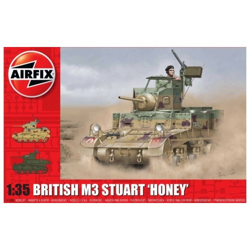 AX1358 - 1/35 M3 STUART HONEY (BRITISH VERSION)  (PLASTIC KIT)