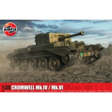 AX1384 - 1/35 CRUISER MK.VIII A27M CROMWELL MK.IV / MK.VI (PLASTIC KIT)