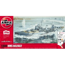 AX50069 - 1/600 HMS BELFAST MODEL SET (PLASTIC KIT)