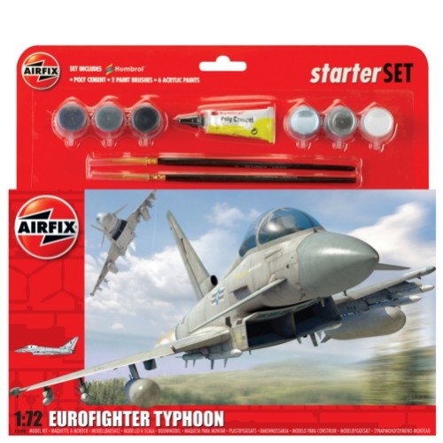 AX50098A - damaged box 1/72 HANGING GIFT SET - EUROFIGHTER TYPHOON (PLASTIC KIT)