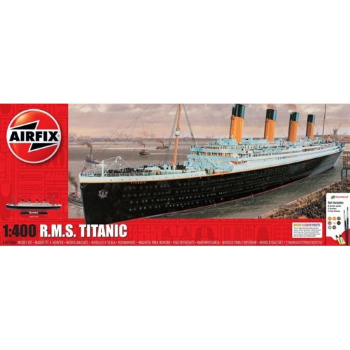 AX50146A - 1/400 LARGE GIFT SET - RMS TITANIC (PLASTIC KIT)