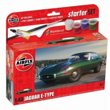 AX55009 - 1/43 SMALL STARTER SET JAGUAR E-TYPE (PLASTIC KIT)